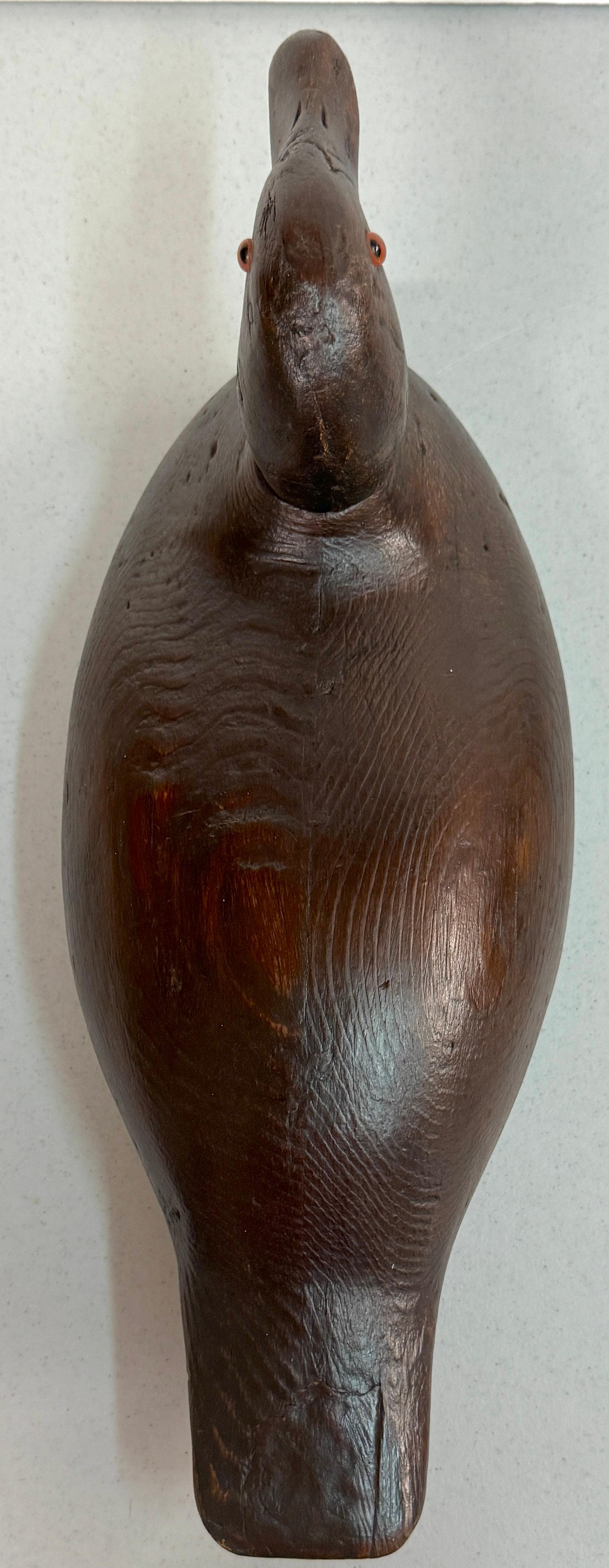 Antiker amerikanischer Jagd Canvasback Decoy Signiert C. A Locart & J.G. im Angebot 1