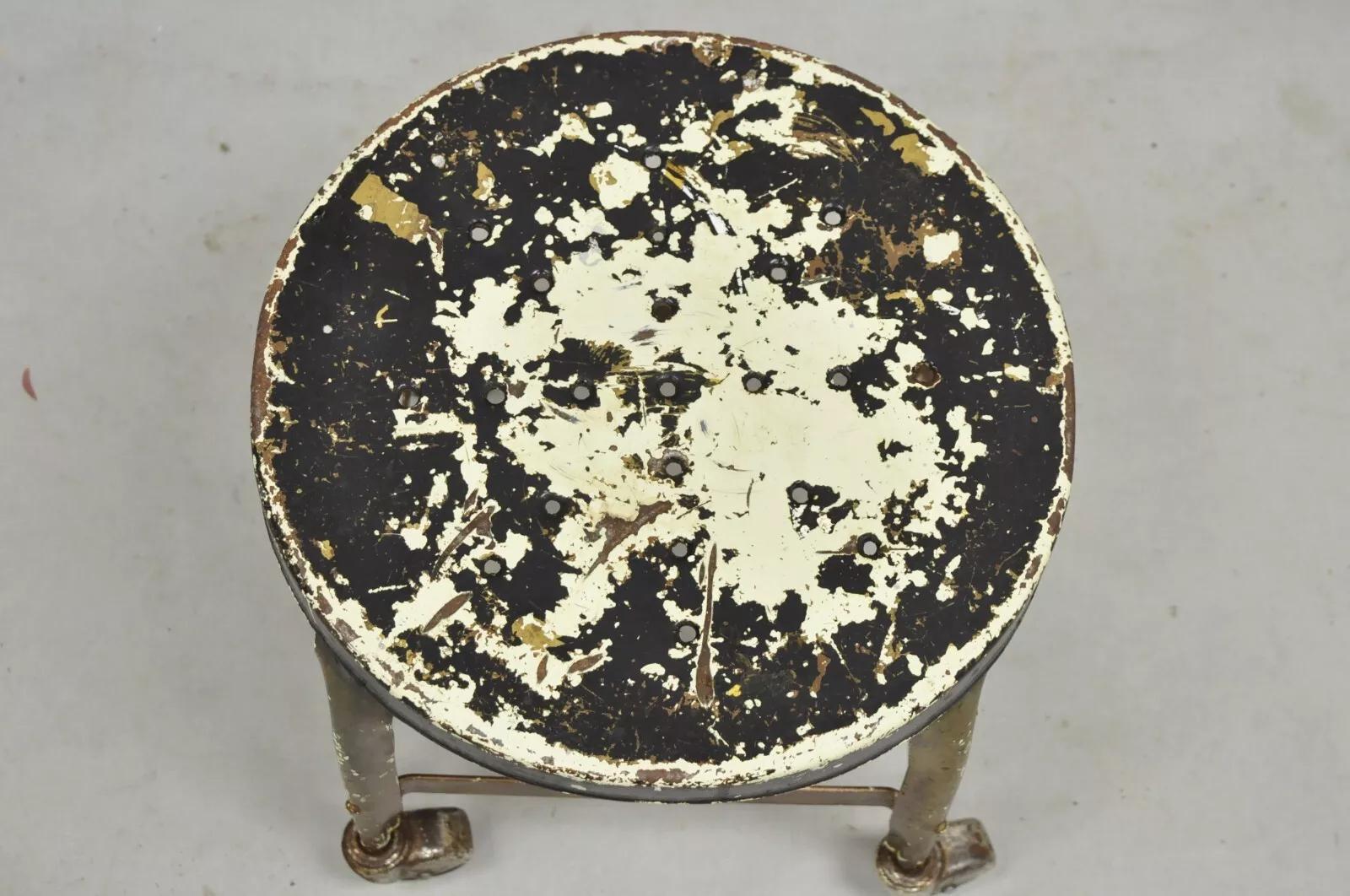 metal low stool