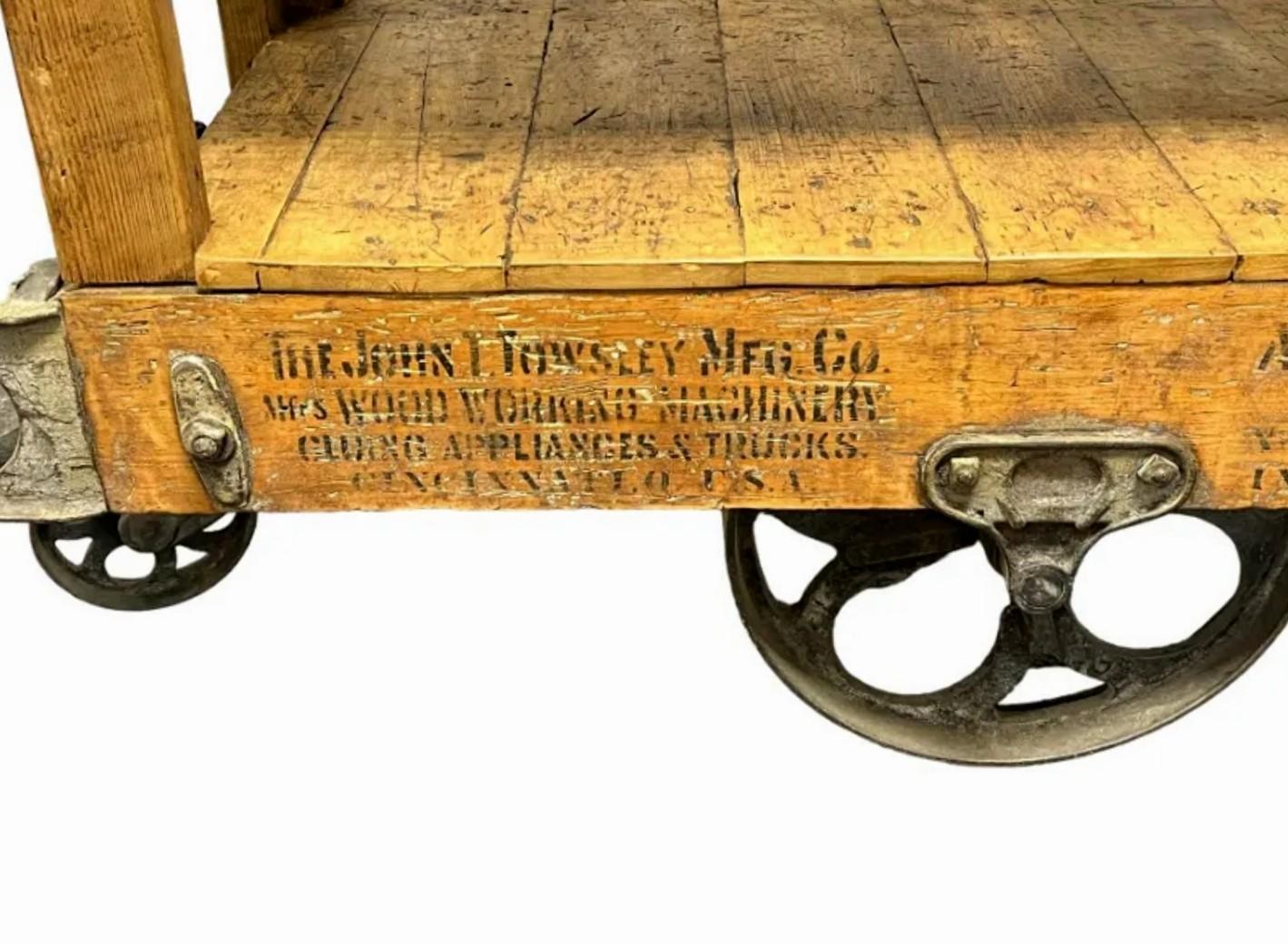 industrial factory cart