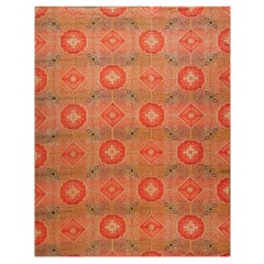 19th Century American Ingrain Carpet ( 7'7" x 9'6" - 230 x 290 )