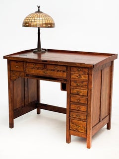 Antique American Jeweler’s Workbench Bench, Circa 1900