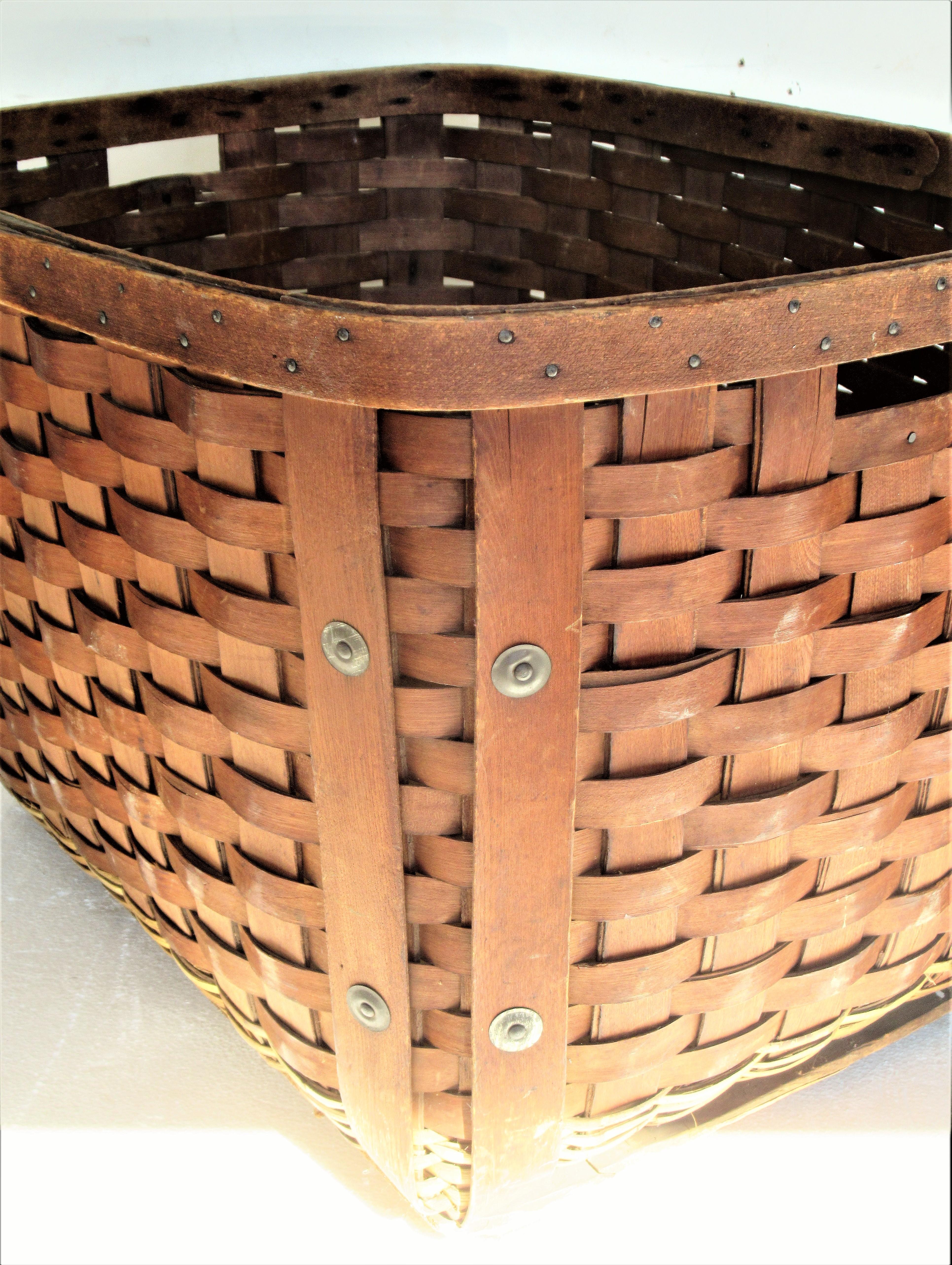 longaberger newspaper basket