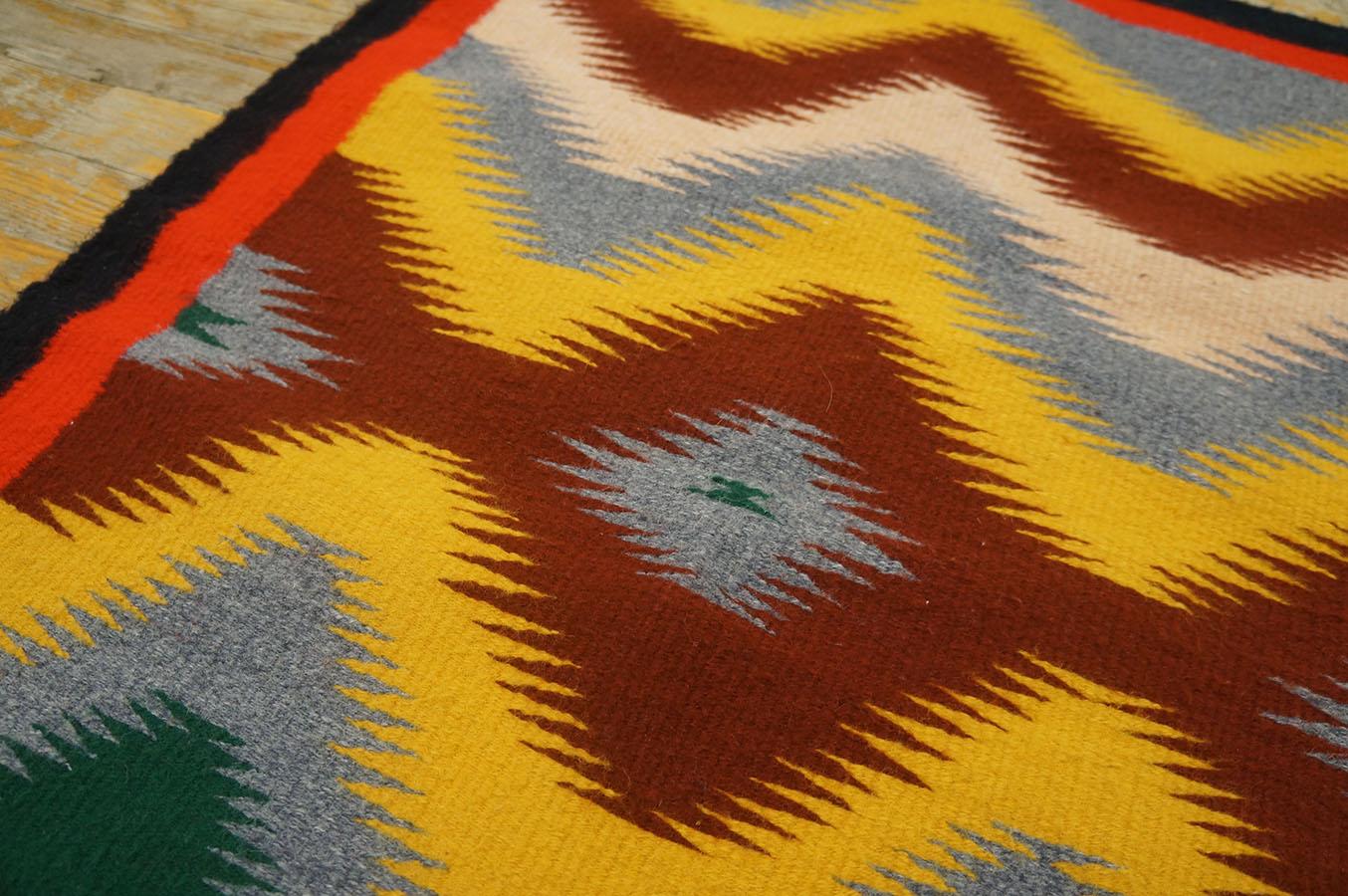 Mid 20th Century American Navajo Rug ( 2' 3'' x 3' 3'' - 68 x 99 )  For Sale 6