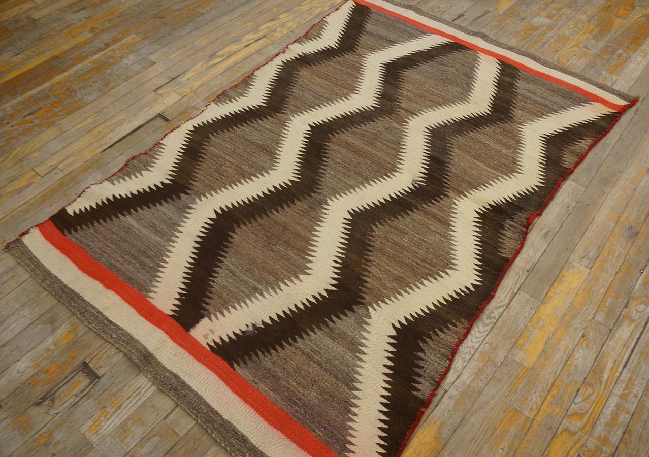 Early 20th Century American Navajo Carpet ( 3'4