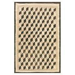 Early 20th Century American Navajo Carpet ( 3'4" x 4'10" - 102 x 148 )