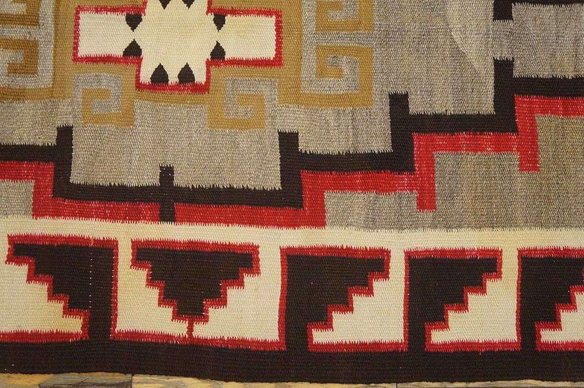 Lana Tappeto Navajo americano dei primi del Novecento ( 4' 9