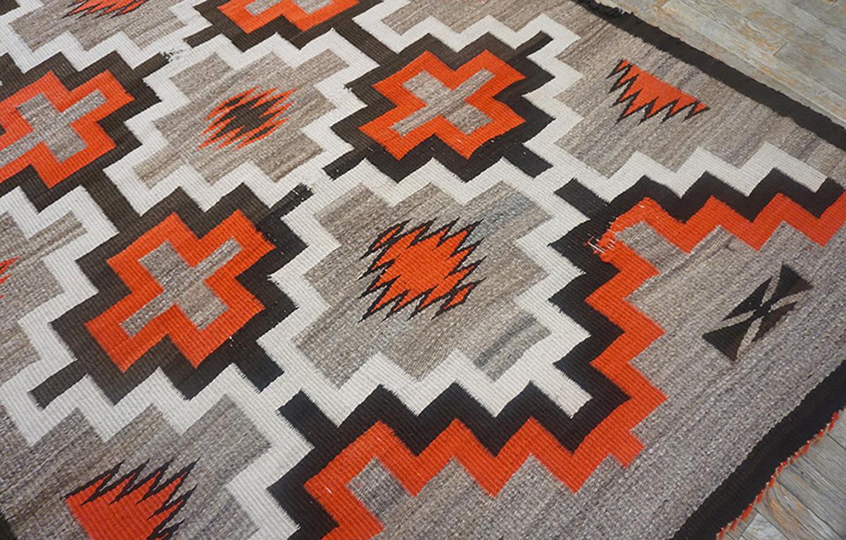 Early 20th Century American Navajo Carpet ( 5'2