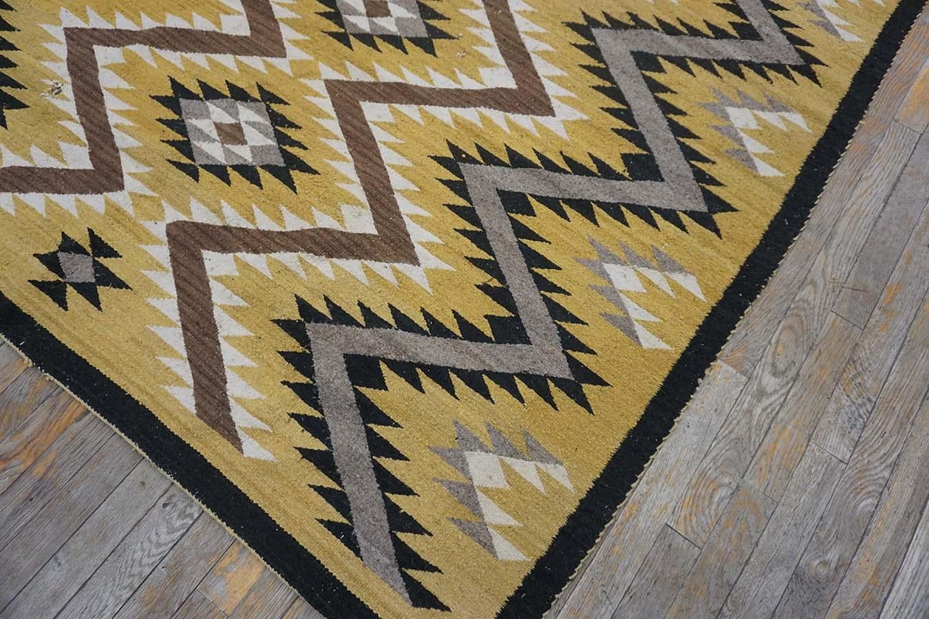 Mid-20th Century Early 20th Century American Navajo Carpet ( 5'8