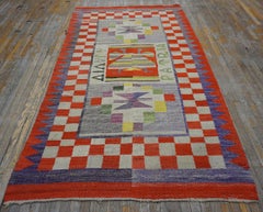 Early 20th Century Navajo Rio Grande Carpet ( 5' x8'7" - 152 x 262 )