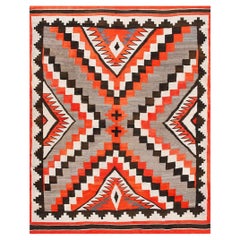 Early 20th Century American Navajo Carpet ( 6'3" x 7'9" - 190 x 235 ) 