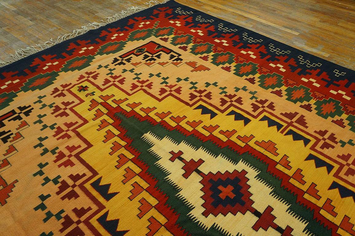 Mid 20th Century Navajo Style Carpet ( 9'6