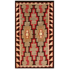 Early 20th Century American Navajo Carpet ( 4' 9" x 8' 2" - 145 x 250 cm )