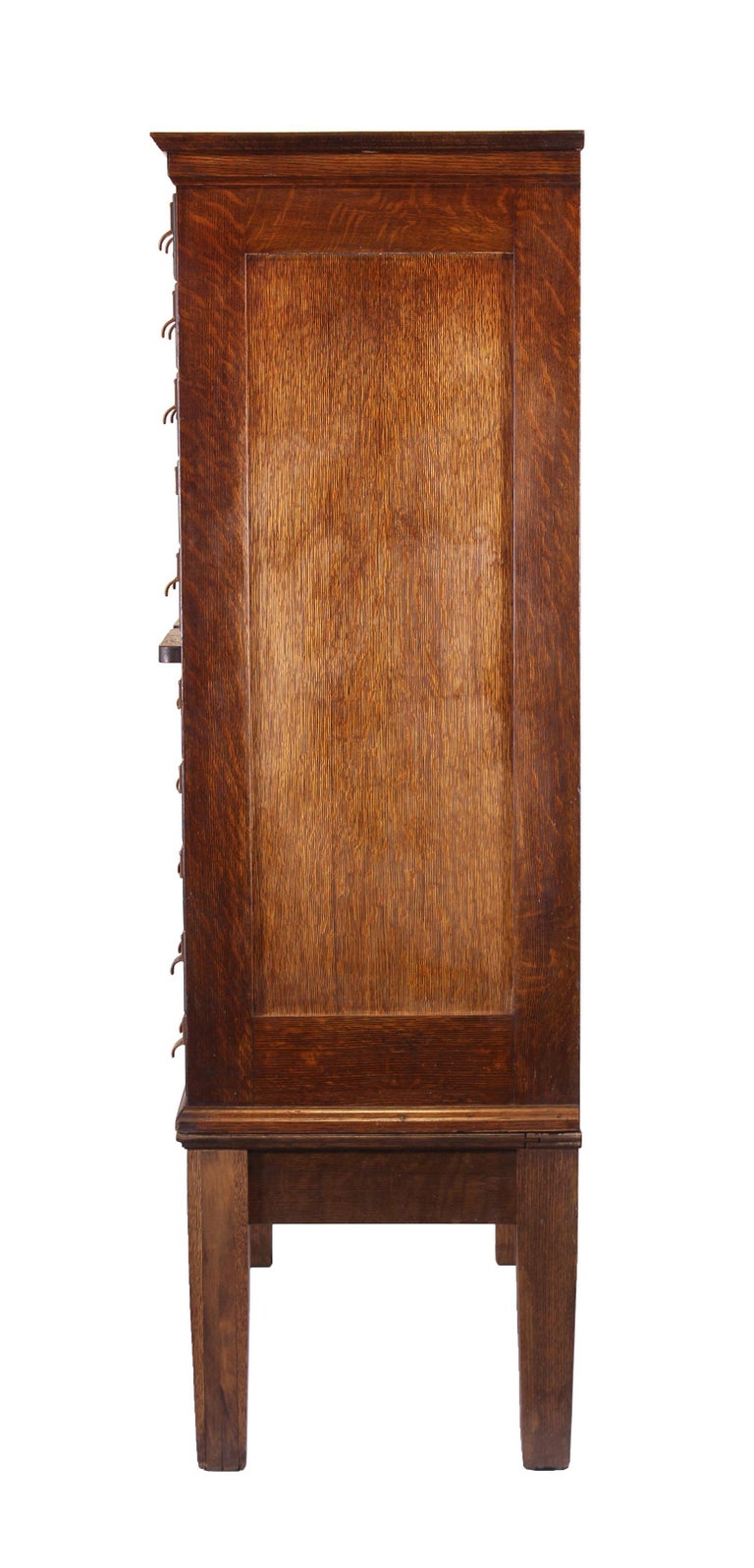 Antique American Oak Card Catalog For Sale At 1stdibs