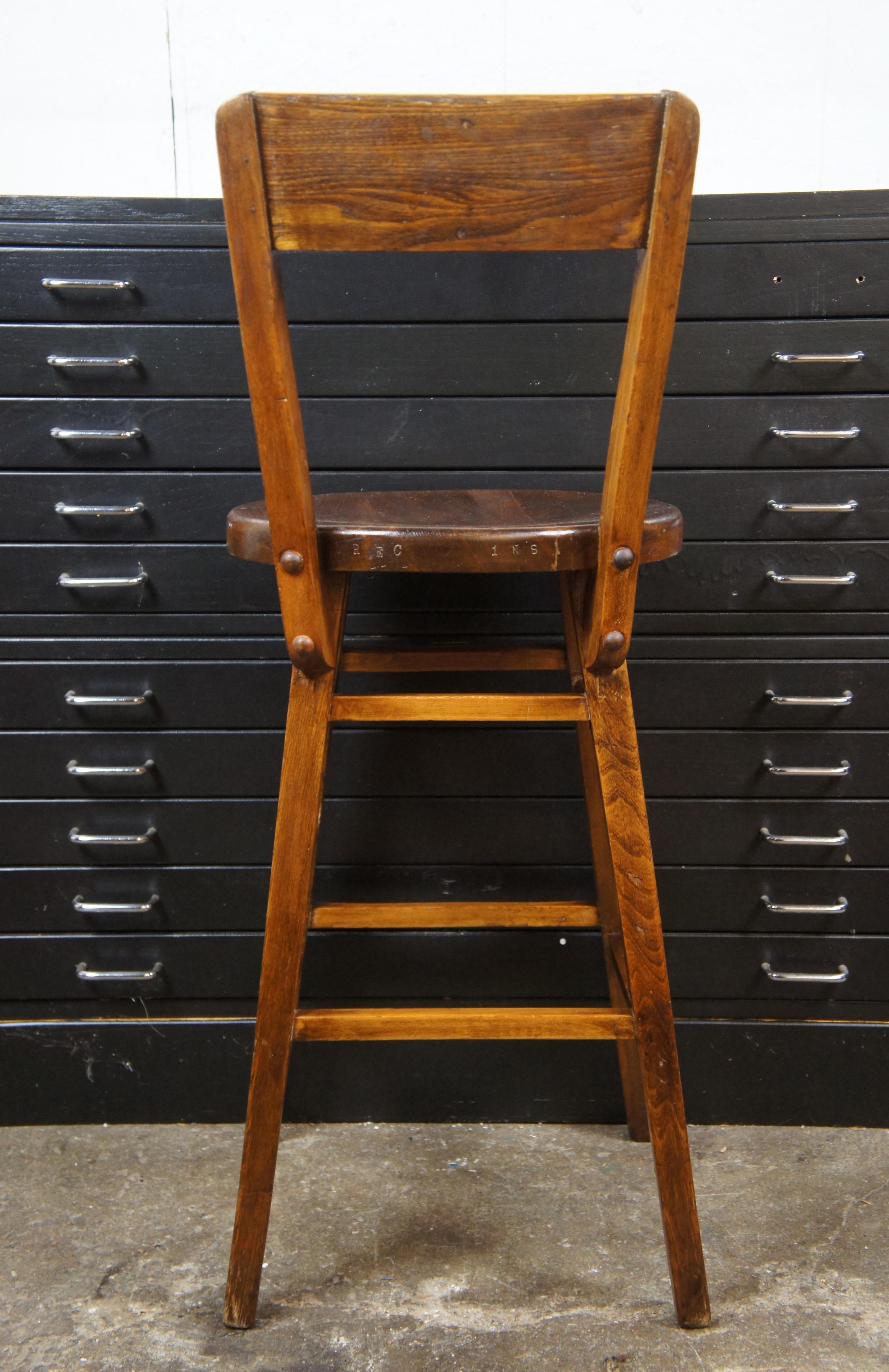 antique stool chair