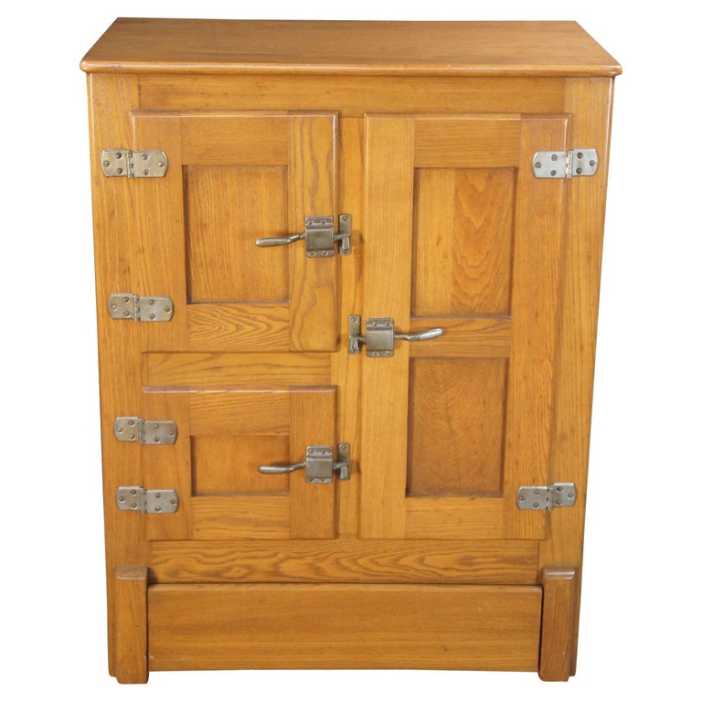 Antique Ice Box 12 For Sale on 1stDibs