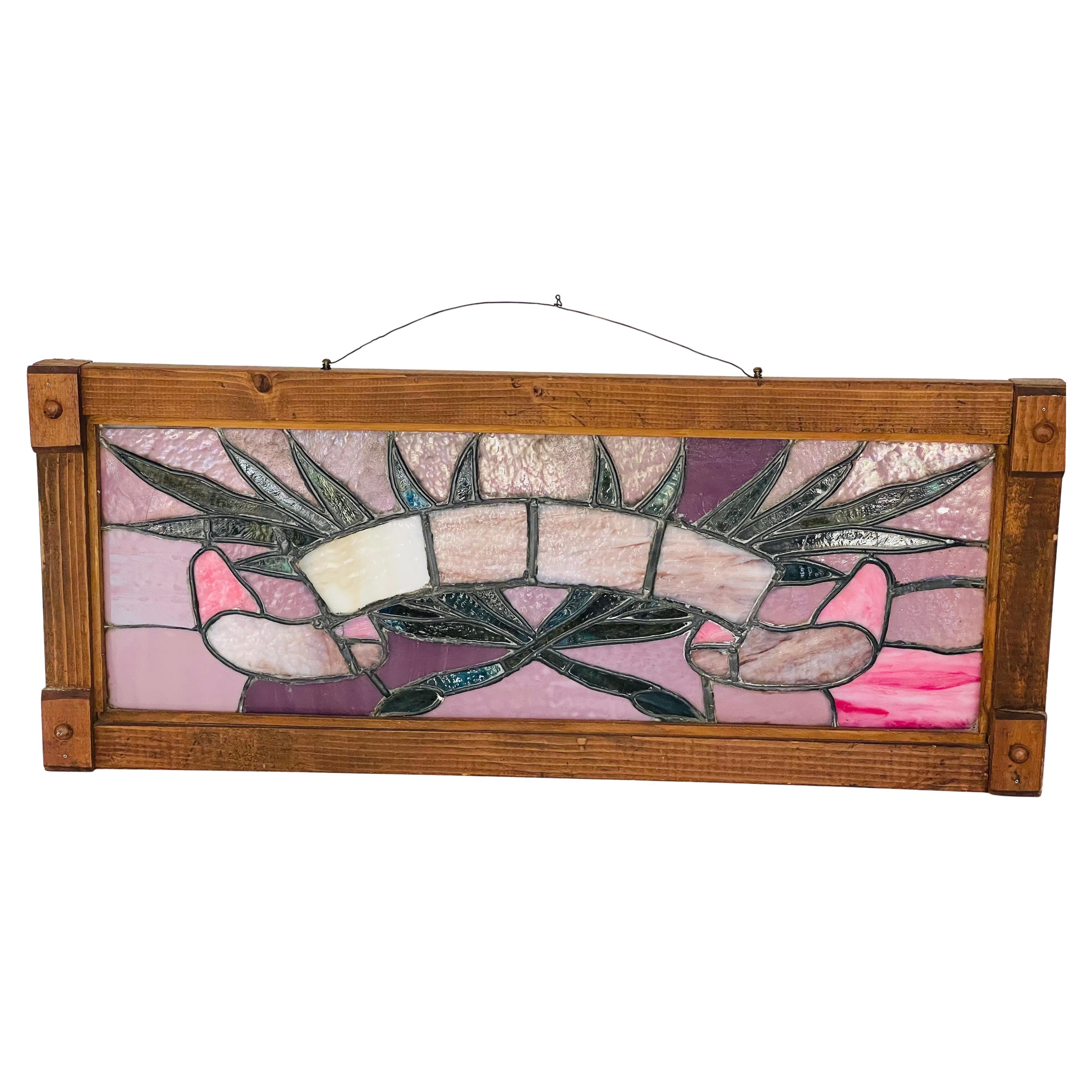 Ancienne église américaine de Pennsylvanie Vitrage 1920 Stained Glass