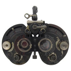 Antique American Phoropter Vision Tester Genothalmic Refractor for Eye Exams