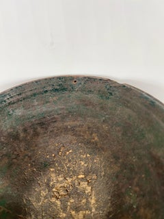 Antique American Primitive Paint Decorated Bowl Likely New England