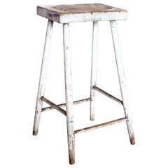 Antique American Primitive Stool