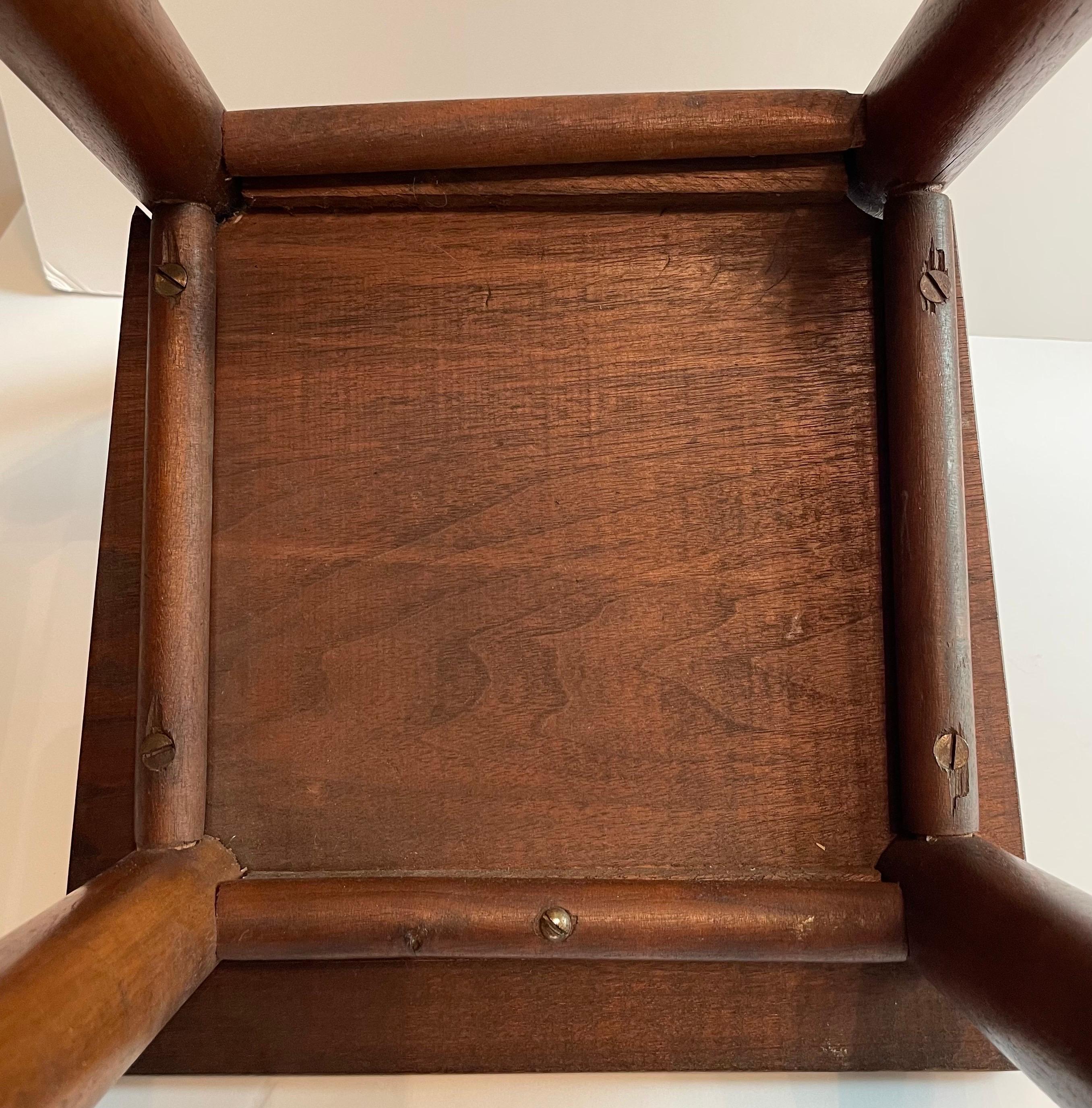 Antique American Primitive Wooden Children’s Chair For Sale 6