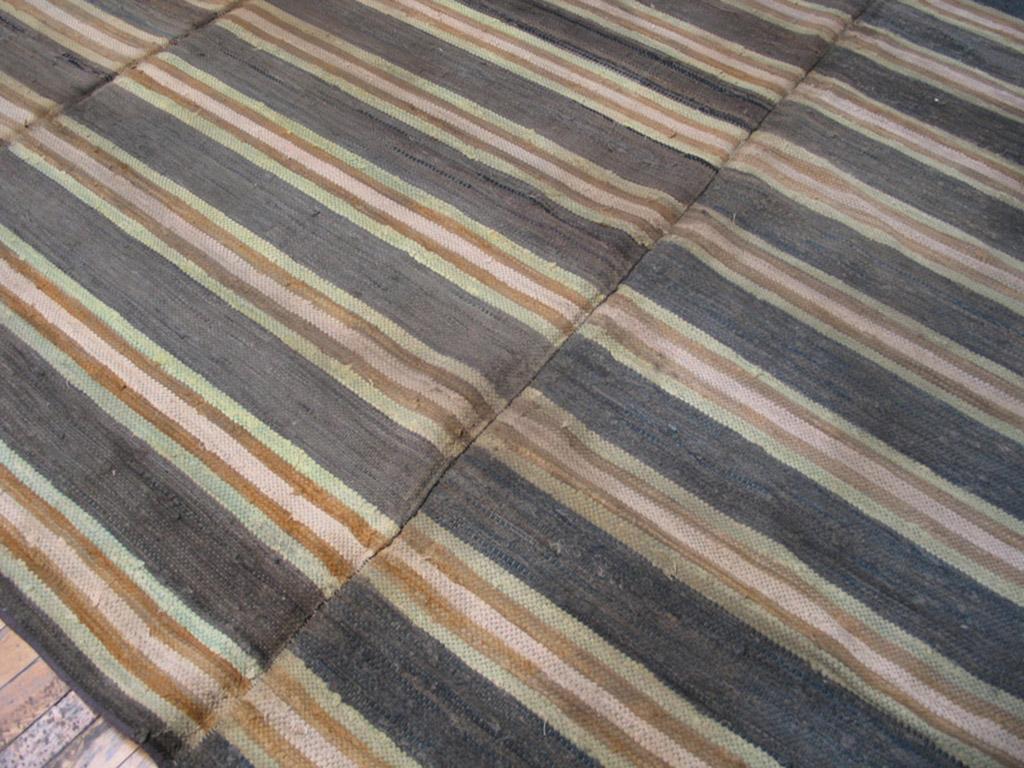 Antiker amerikanischer Rag-Teppich im Zustand „Gut“ im Angebot in New York, NY