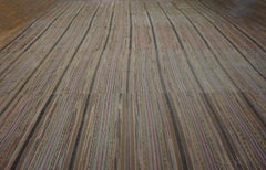 Antique American Rag Rug 13'2" x 15'6"