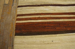 Antique American Rag Rug 8' 5'' x 11' 10''