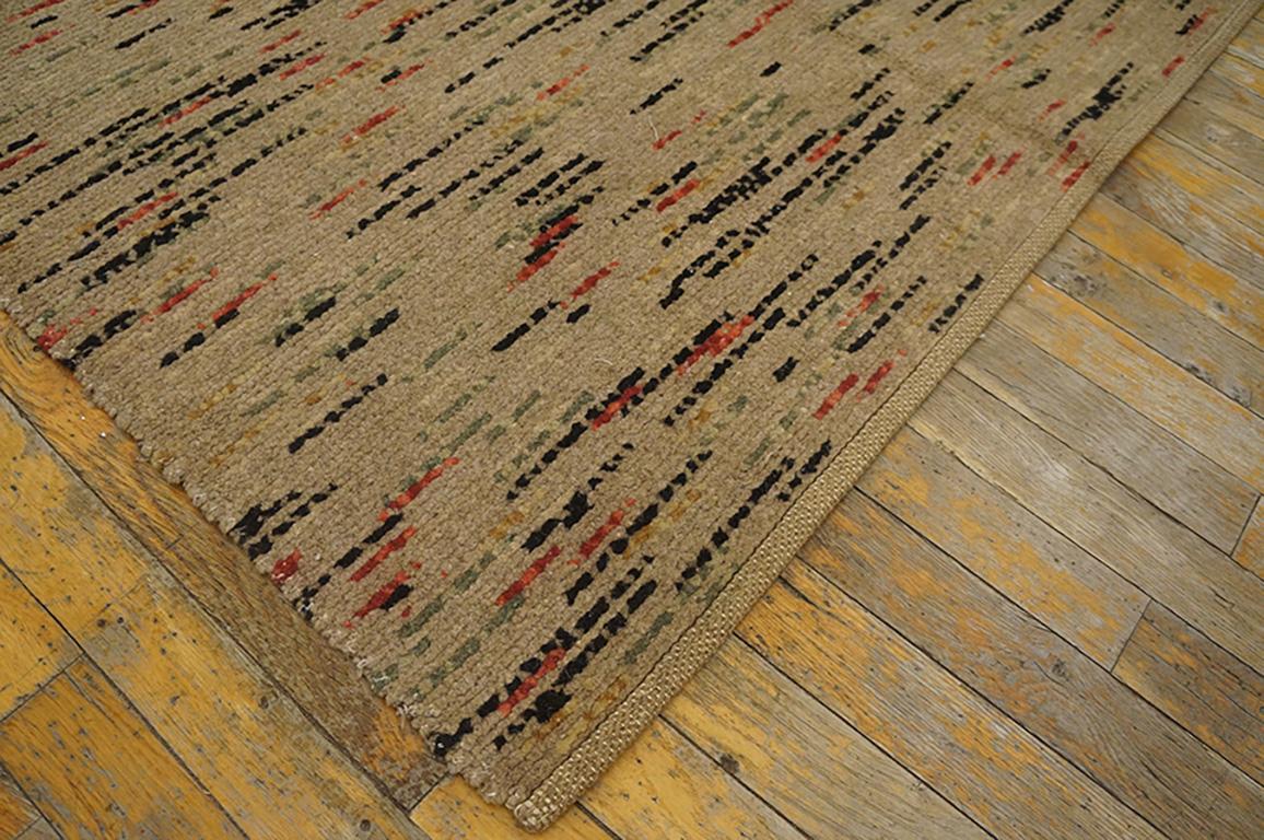 Hand-Woven Antique American Shaker Pile Rug / 8' 6'' x 12' - 260 x 365 cm For Sale