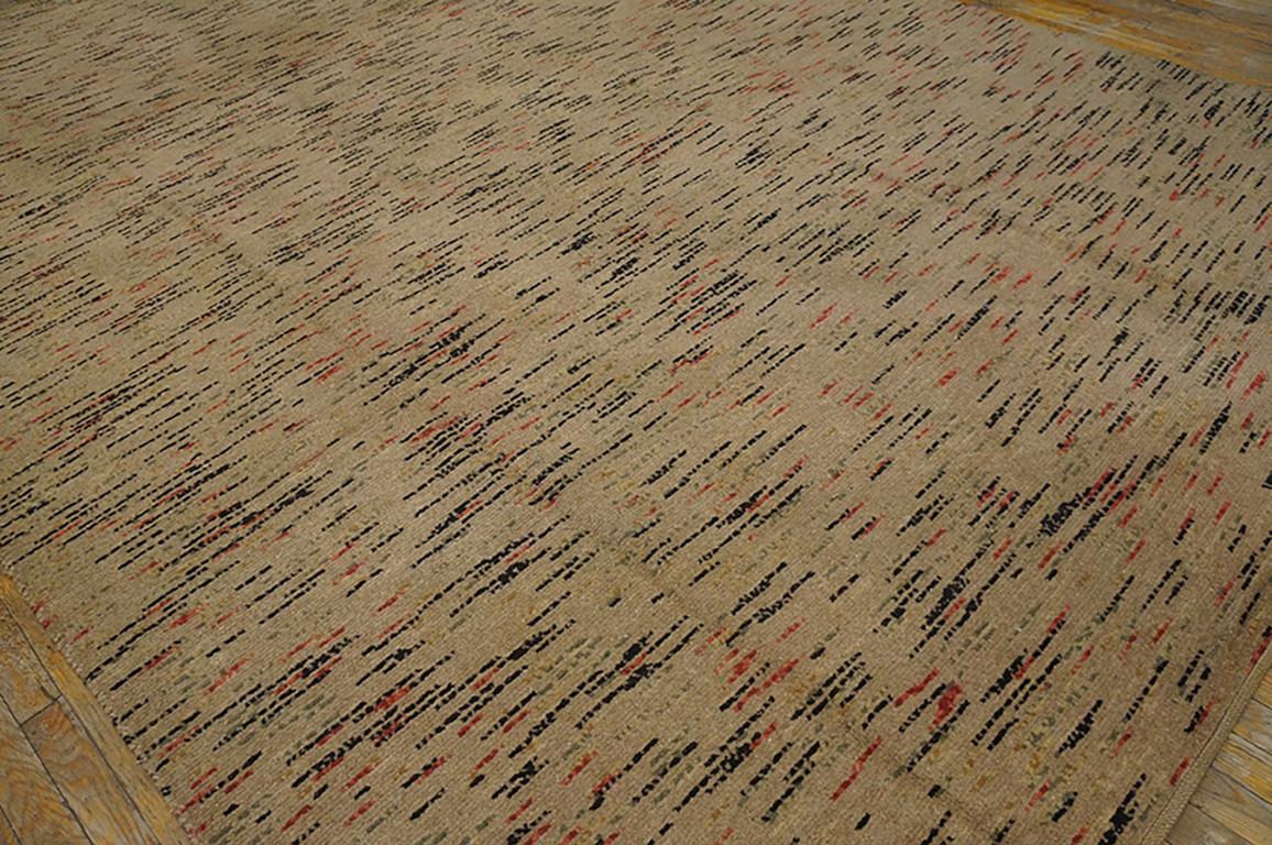 Antiker amerikanischer Rag-Teppich, 1,83 m x 3,66 m, antik im Zustand „Gut“ im Angebot in New York, NY