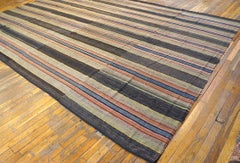 Antique American Rag Rug