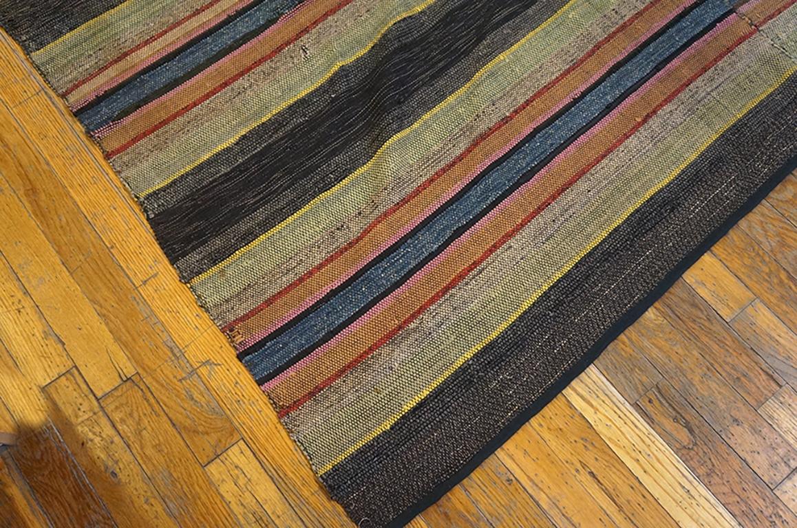 Antique American Rag Rug In Good Condition For Sale In New York, NY