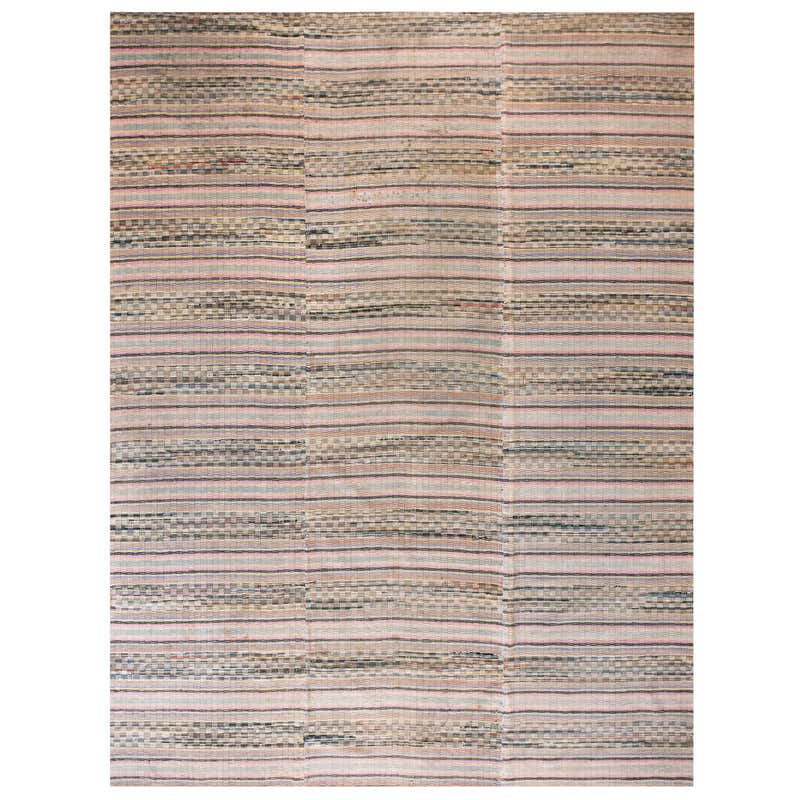 Late 19th Century American Shaker Rag Rug ( 2' x 3' - 60 x 90 cm ) For ...