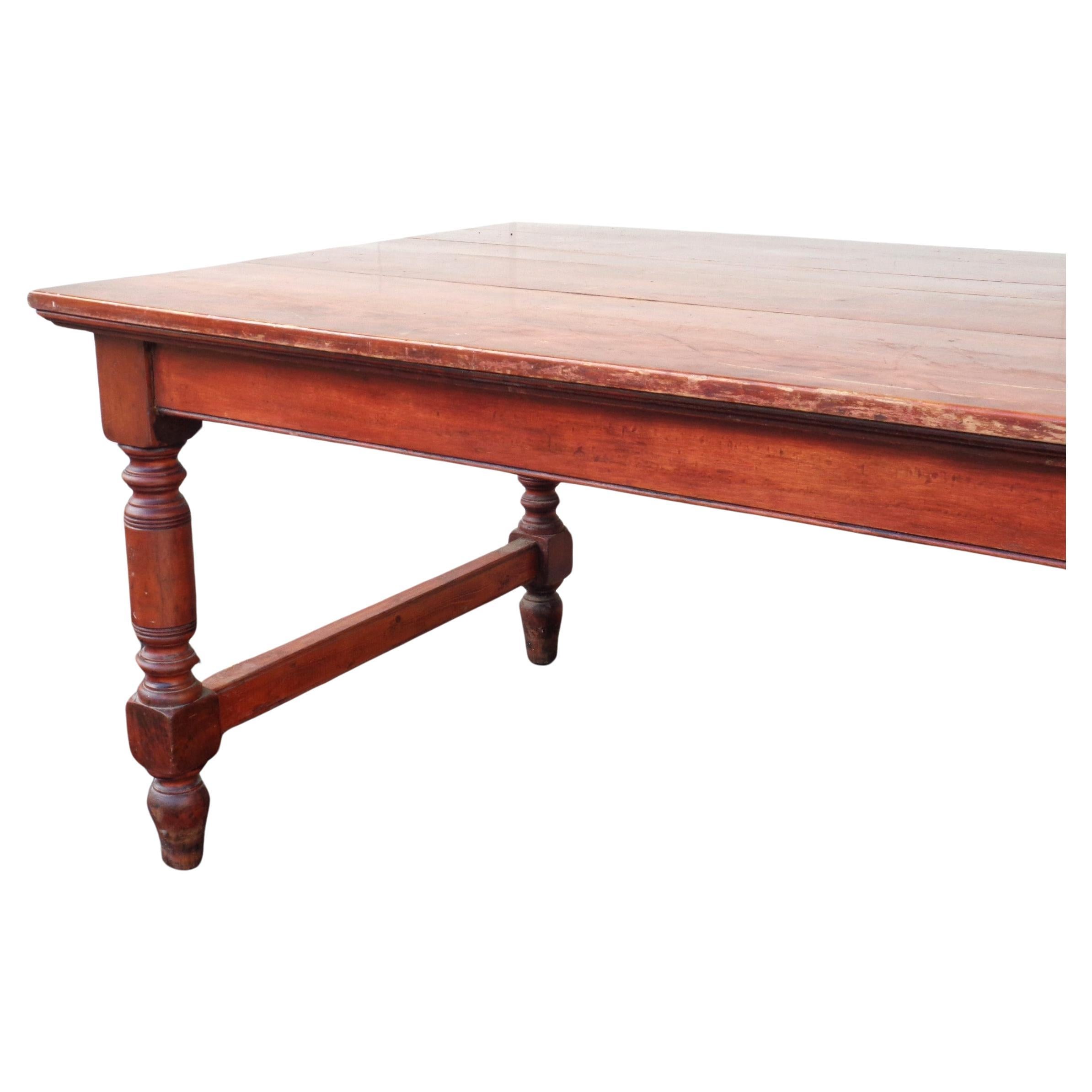 Antique American Banquet Dining Table, 1870-1880 In Good Condition For Sale In Rochester, NY