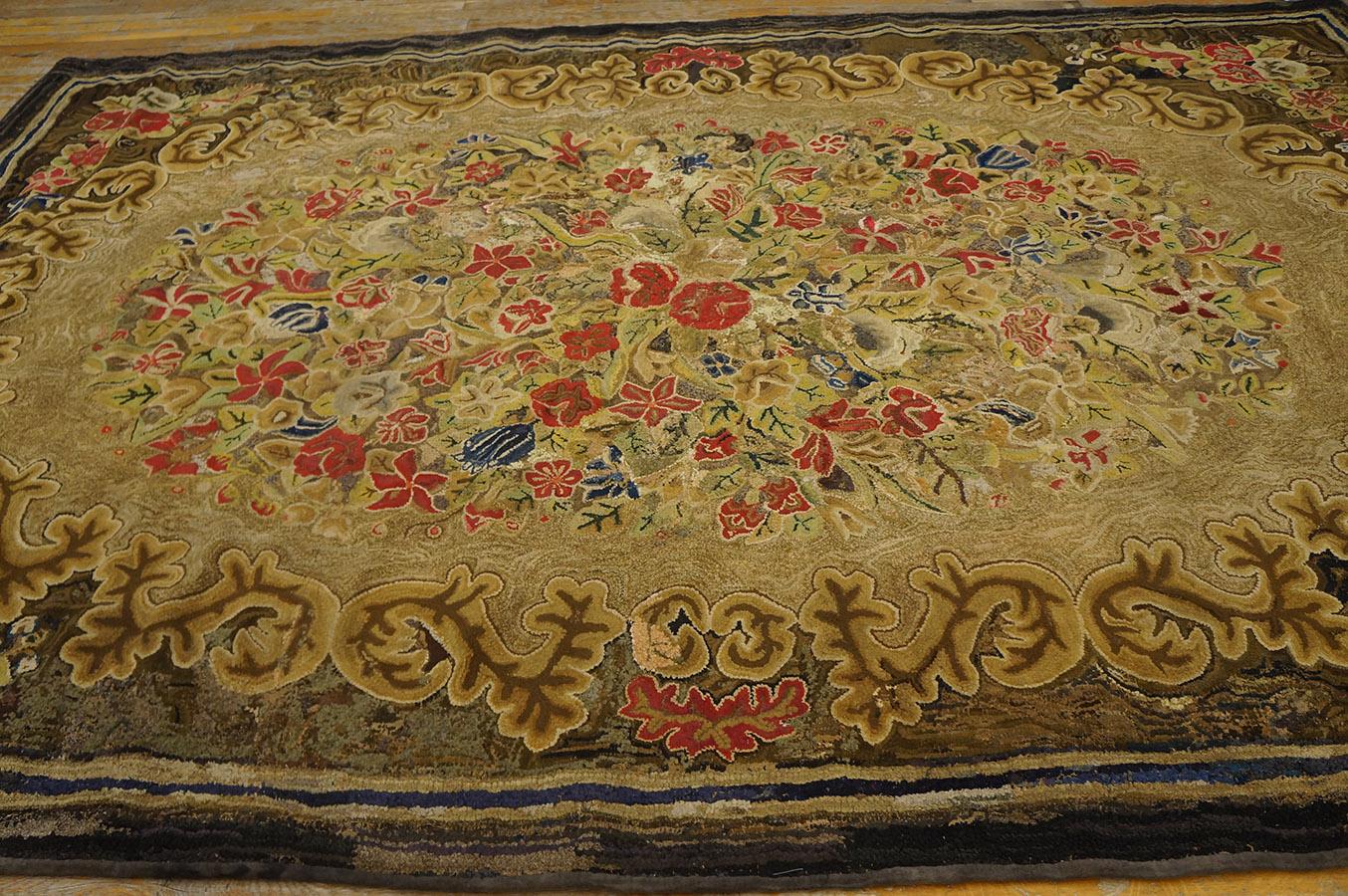 Late 19th Century Antique American Rug 6' 10