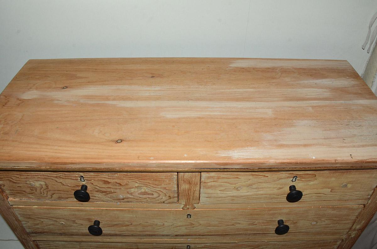 rustic pine chest of drawers