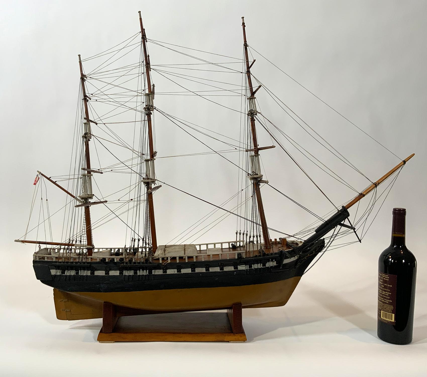 antique model ship