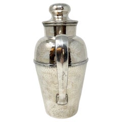Antique American Silver-Plated Cocktail Shaker Signed "Pairpoint" Circa 1930.