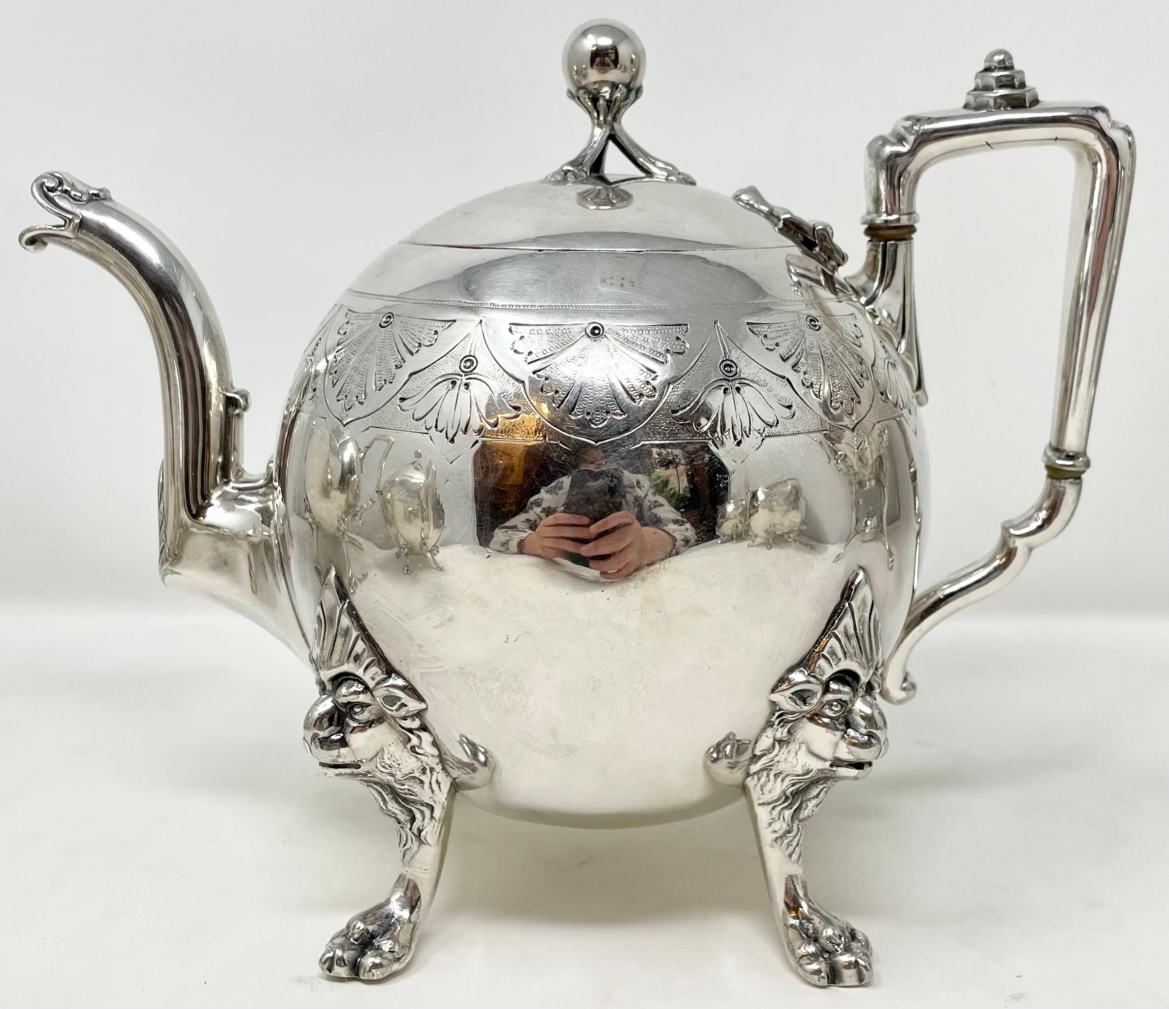 Silver Plate Antique American Silver-Plated 