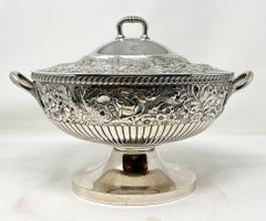 Antique American Silver-Plated Tureen, Circa 1910-1920