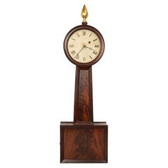 Ancienne horloge Banjo américaine Simon Willard & Son 8 jours brevetée 1825