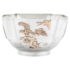 Antique American Sterling Silver Bowl Gorham Manufacturing Company