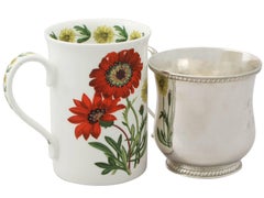 Antique American Sterling Silver Christening Mug