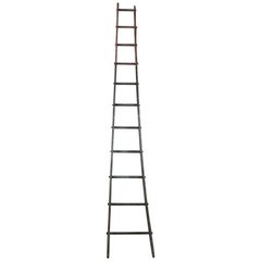 Used American Tall Tapered Wood Harvest Ladder