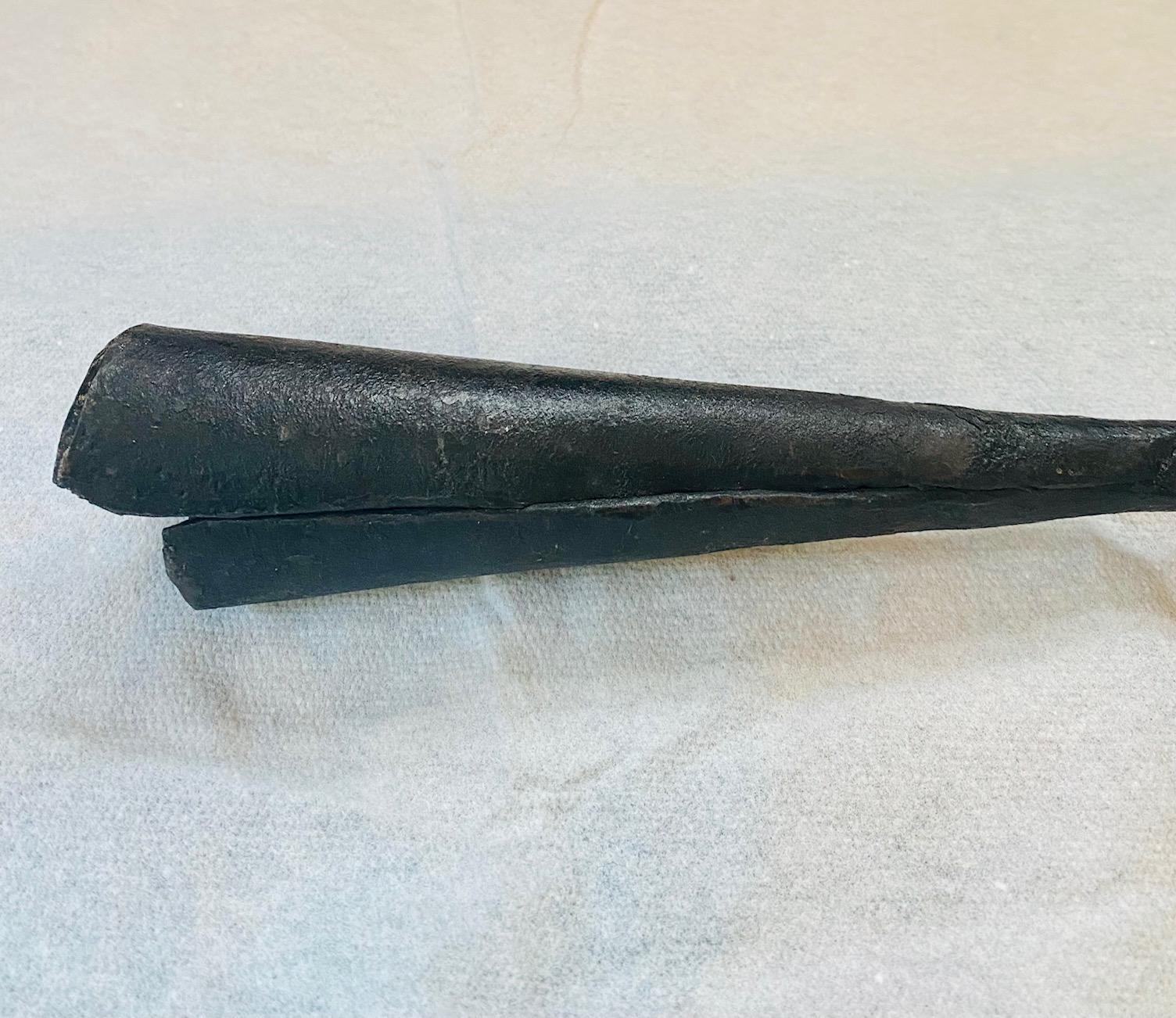 Steel Antique American Toggle Iron Harpoon, circa 1880