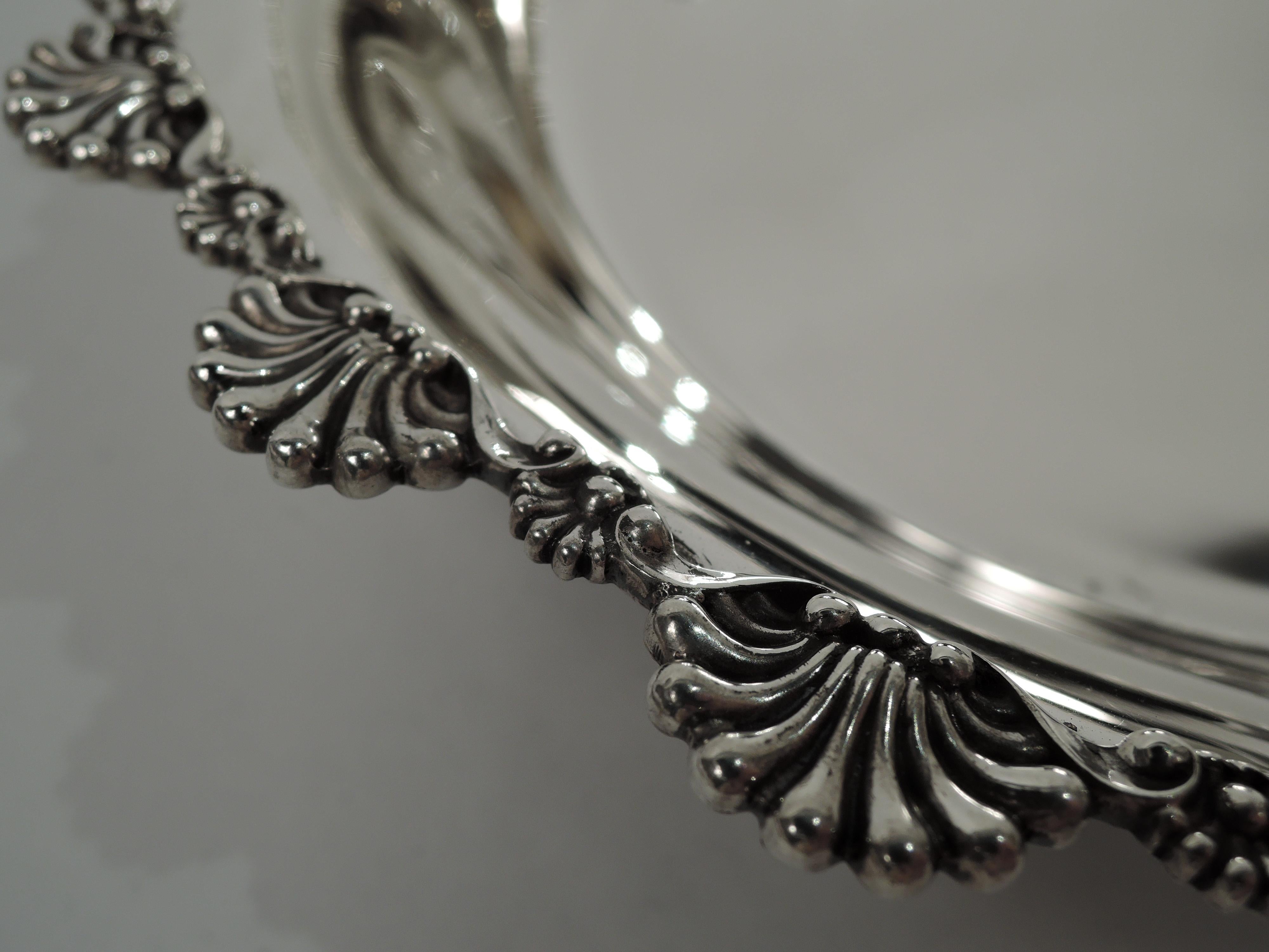 Neoclassical Revival Antique American Victorian Classical Sterling Silver Bowl