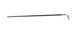 Antique American Walking Cane Stick Sterling Silver Handle, 19th Century