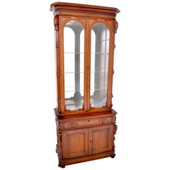 Antique American Walnut Renaissance Revival Bookcase, circa 1870