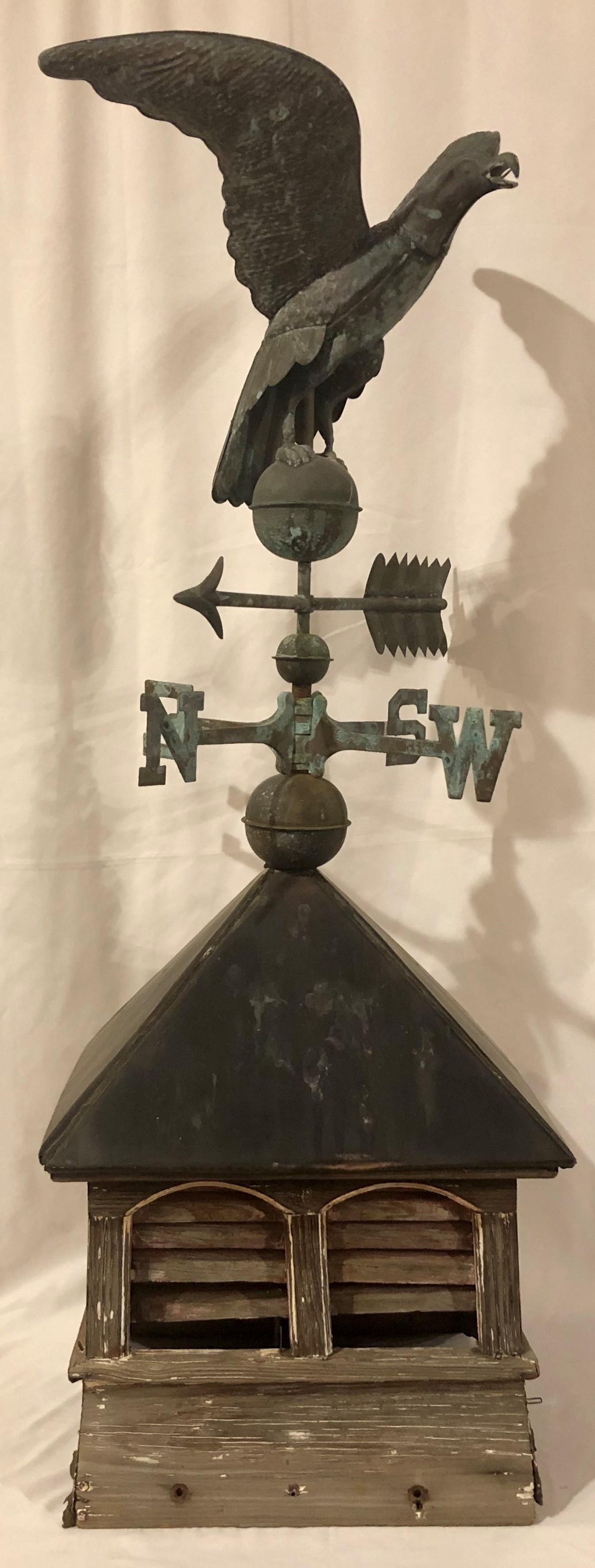 Antique American weather vane and cupola
AAM001.