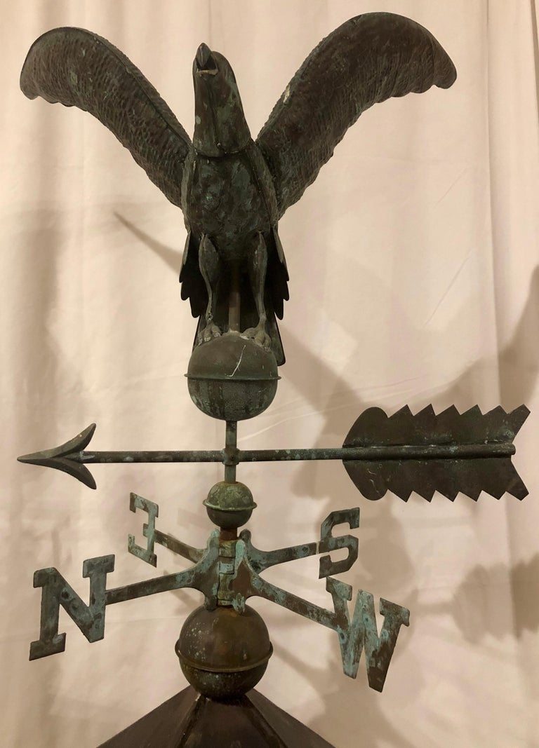 Antique American Weather Vane and Cupola at 1stDibs