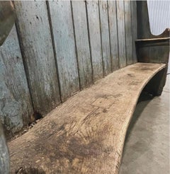 Antique American Wooden Settle